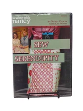 Sewing With Nancy Zieman: Sew Serendipity DVD w/ Kay Whitt. New Sealed