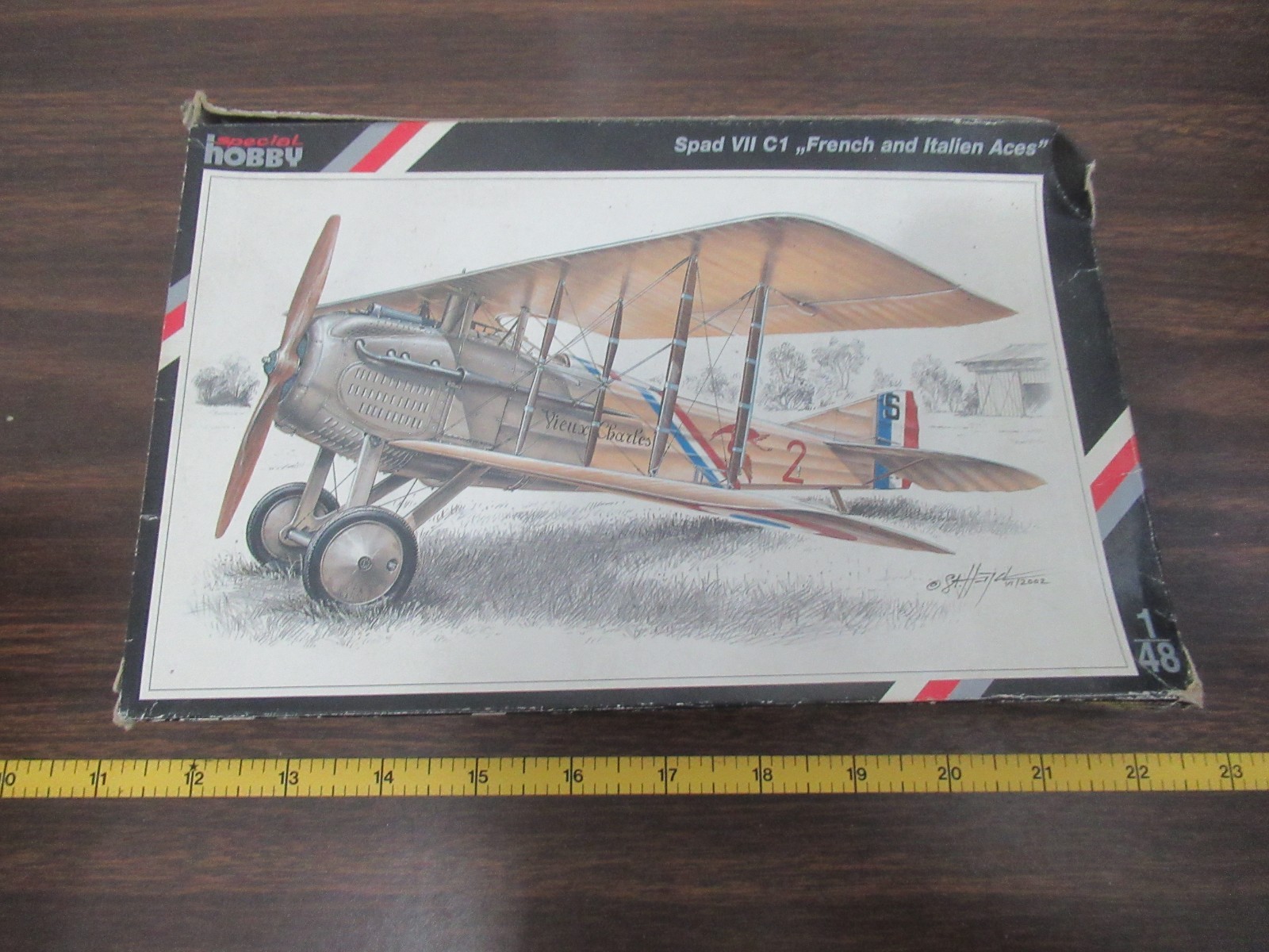 Special Hobby Spad VII C1 French & Italian Aces NEW IN OPENED BOX 1:48