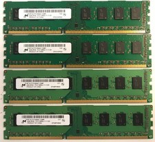 MICRON MT16JTF51264AZ-1G6M1 16GB 4X4GB PC3-12800U DDR3-1600MHZ RAM FOR DESKTOP