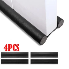 1-4pcs Door Bottom Seal Strip Stopper Under Door Draft Guard Stopper Soundproof