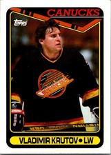 1990-91 Topps #380 Vladimir Krutov