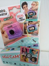 Photo Creator Real Mini Camera BICOLOR Neon Pink And Purple Photo  Video