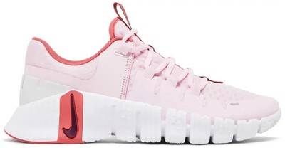 Nike Free Metcon 5 Womens Size 8 Pink Foam Adobe Platinum Tint