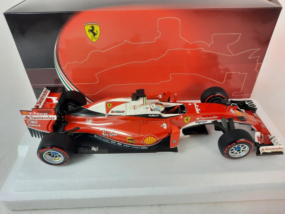 BBR Ferrari SF16-H #5 Sebastian Vettel GP Italy 2016 1/18 BBR181625 - Immagine 2 di 4