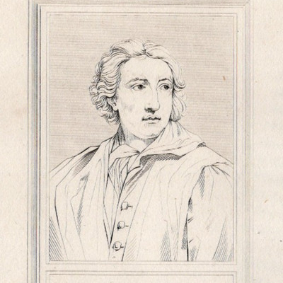 Anton Raphael Mengs Portrait Neoclassical Painter 1808 Antique Engraving
