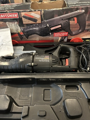 #ad Craftsman Reciprocating Saw Variable Speed Works Used In Box Manual $31.49