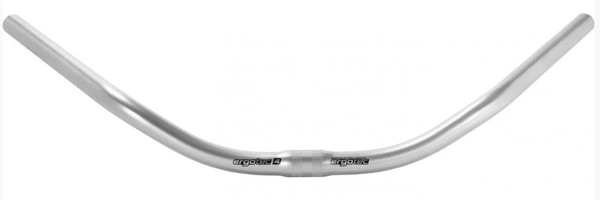 Ergotec Lenker Moon Cruiser Mas Ø 25,4 Mm 610 Mm HöHe 55 Mm 53° Alu-Look-image