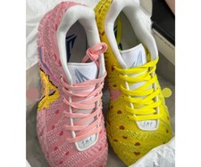 MEN Ja 3  Spongbob  Patrik  Yellow Pink - All Size US 7-12