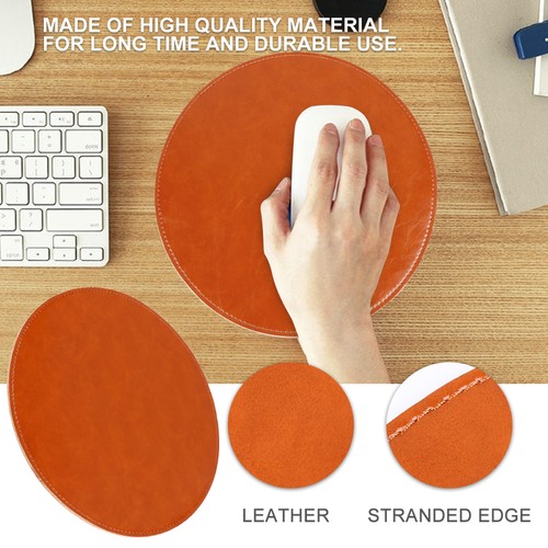 Exquisite Mouse Mat Mouse Mat Laptop for Home Office (Light Brown) - 第 10/12 張圖片