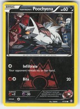 Team Magma's Poochyena 17/34 Common Double Crisis Pokemon Heavily Played on eBay