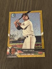 2018 Bowman Chrome Prospects Gold Shimmer Refractor SP /50 #BCP112 ARAMIS GARCIA