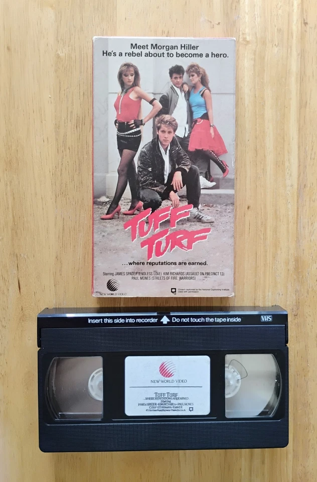 Tuff Turf - 1985 VHS - James Spader - Robert Downey Jr. - Kim Richards - Image 3 of 4
