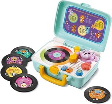 VTech Baby P'tits Loulous Record Turntable, 568105, Multicoloured (French)