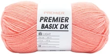 Premier Yarns Basix DK Yarn-Coral