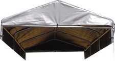 Large All Season Dog Run Cover  Roof Waterproof Comfortable Perfect Fit 5ft. X