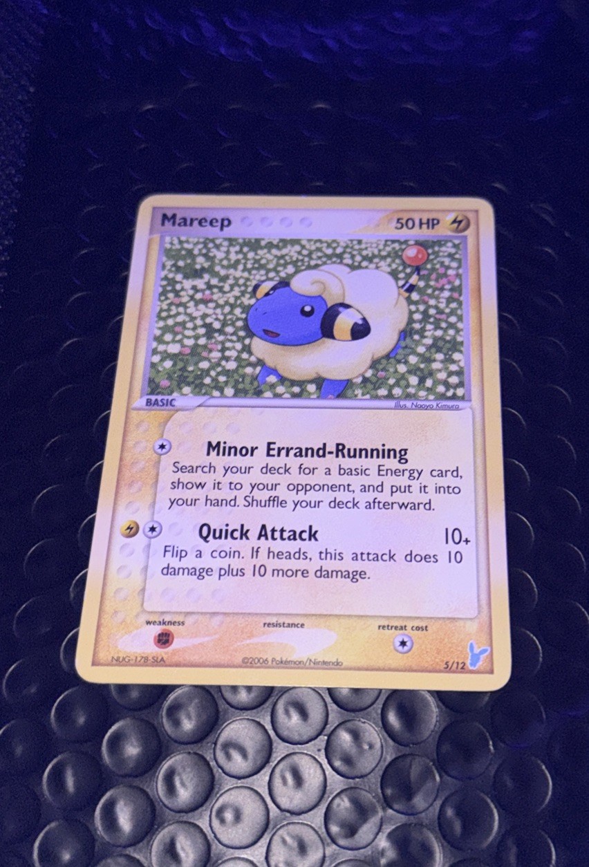 Pokémon Mareep 67/109 TRR EX Team Rocket Returns NM Near Mint Nintendo Pokemon