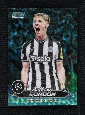 2023 Topps Stadium Club Chrome UEFA Champions League 83/250 Anthony Gordon 19cb