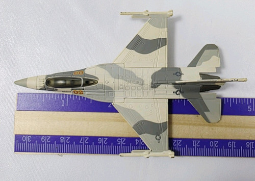 Corgi F-16 Fighting Falcon Aggressor Kampfjet Flugzeug ohne Ständer - Bild 12 von 12