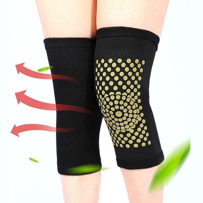 1Pair Tourmaline Self Heating Support Knee Pads Knee Brace Warm Pain Relief UAL