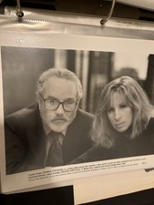 Vintage Barbra Streisand Richard Dreyfuss Nuts Movie Still 1987 B W Portrait
