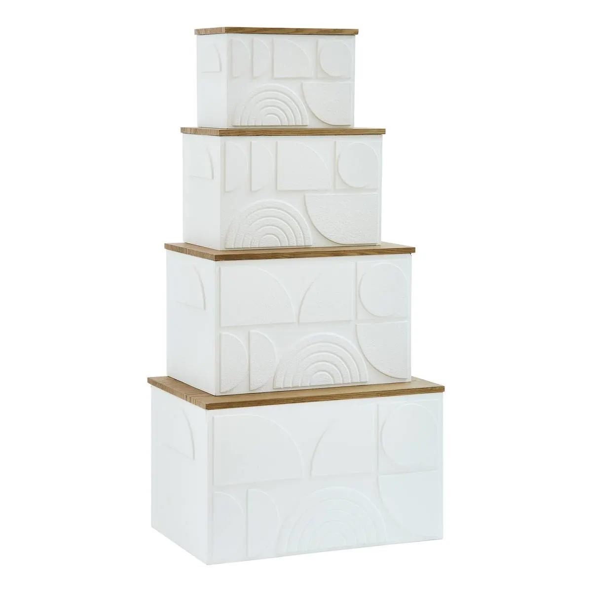 Malles Catalina 54cm lot de 4 pour ranger le salon avec style