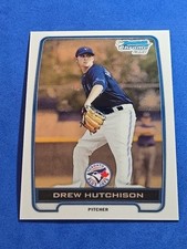 2012 Drew Hutchison ROOKIE RC Bowman Chrome #BCP103