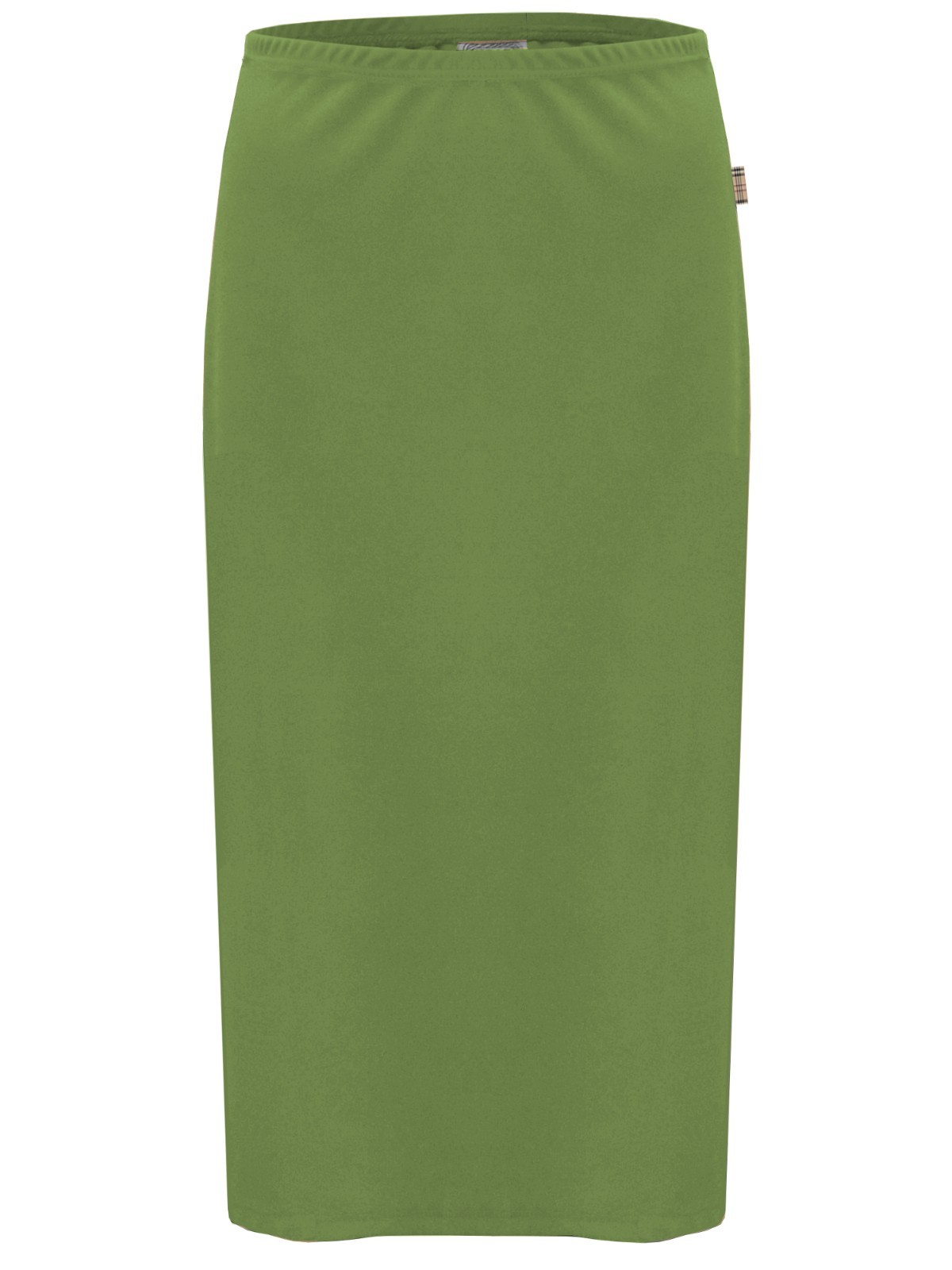 Women's Basic Modest 26" Below the Knee Stretch Knit Straigh