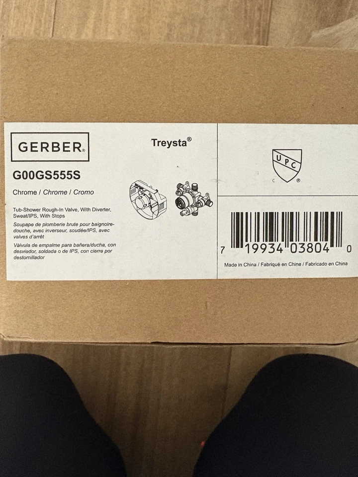 Válvula de bañera y ducha Gerber G00GS555S Treysta Foto 3 de 4