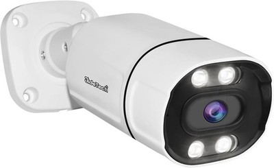 JideTech 5MP PoE IP Bullet Camera Outdoor with 2 Way Audio, 3.6mm Lens IP Camera