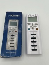 iClicker 2 Student Response System Remote  Box Clicker Classroom Tested Working