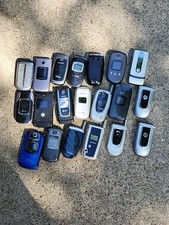 Lot 20 Vintage Cell Phones Flip Collector Motorola Nokia Lg Samsung.
