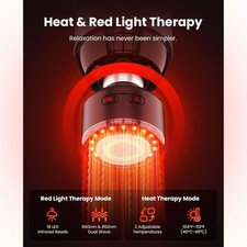 Bob and Brad T2 Ultra Massage Gun with Heat and Red LED Deep Tissue for Athletes