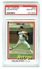 NOLAN RYAN~RARE (POP 205) 1981 DONRUSS PSA-10 GEM-MT HOT MLB BASEBALL CARD #260