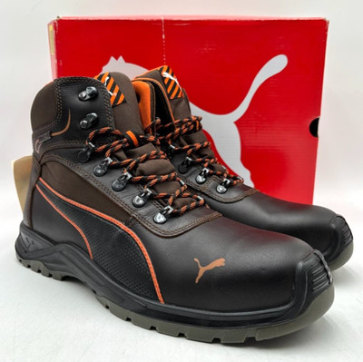 Puma ATOMIC MID Men's NEW Water-Resistant Rugged Boot Brown US Size 13