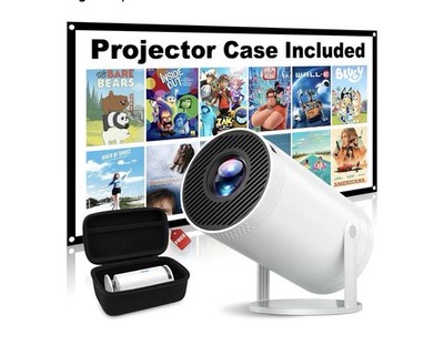 TELONIXIUM MINI PROJECTOR NATIVE 1080P PORTABLE PROJECTOR