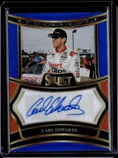 2025 Select Racing #S-CES Carl Edwards Blue Prizm Signatures 97/99!