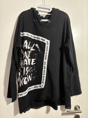Reduziert  !!  Mega, leichtes Sweatshirt, schwarz, Aufdruck, Tredy