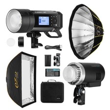 Flashpoint XPLOR 400 and XPLOR 300 Pro TTL R2 Monolight Kit With EZ Lock Softbox