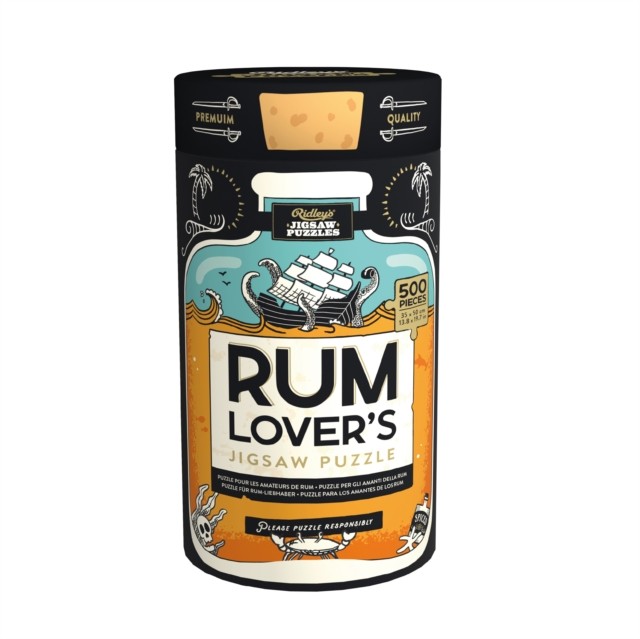 Rum Lover's 500-piece Jigsaw Puzzle by Ridley's Games (Jigsaw)