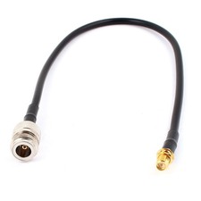 N Female to RP-SMA Female Adapter Connector Pigtail RG58 Coaxial Cable 40cm,