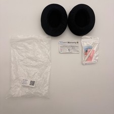 Geekria 6951 Replacement Headphone Earpads Black Fabric Mesh Ear Cushions Kit