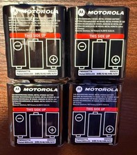 Four Genuine OEM Motorola PMNN4477A 800mAh 3.6V Battery QTY: 4 Talkabout