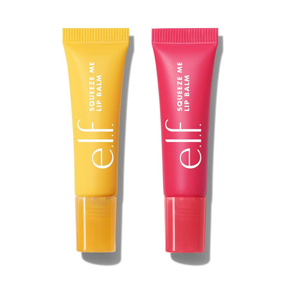 E.L.F. Squeeze Me More Lip Balm Duo, Set Mit 2 Exklusiven Farbtönen Für Eine Sch