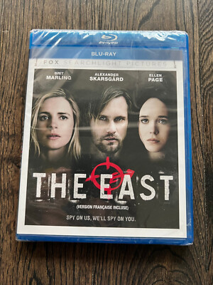 The East (2013, Blu-ray) NEW SEALED Ellen Page Alexander Skarsgard Brit Marling