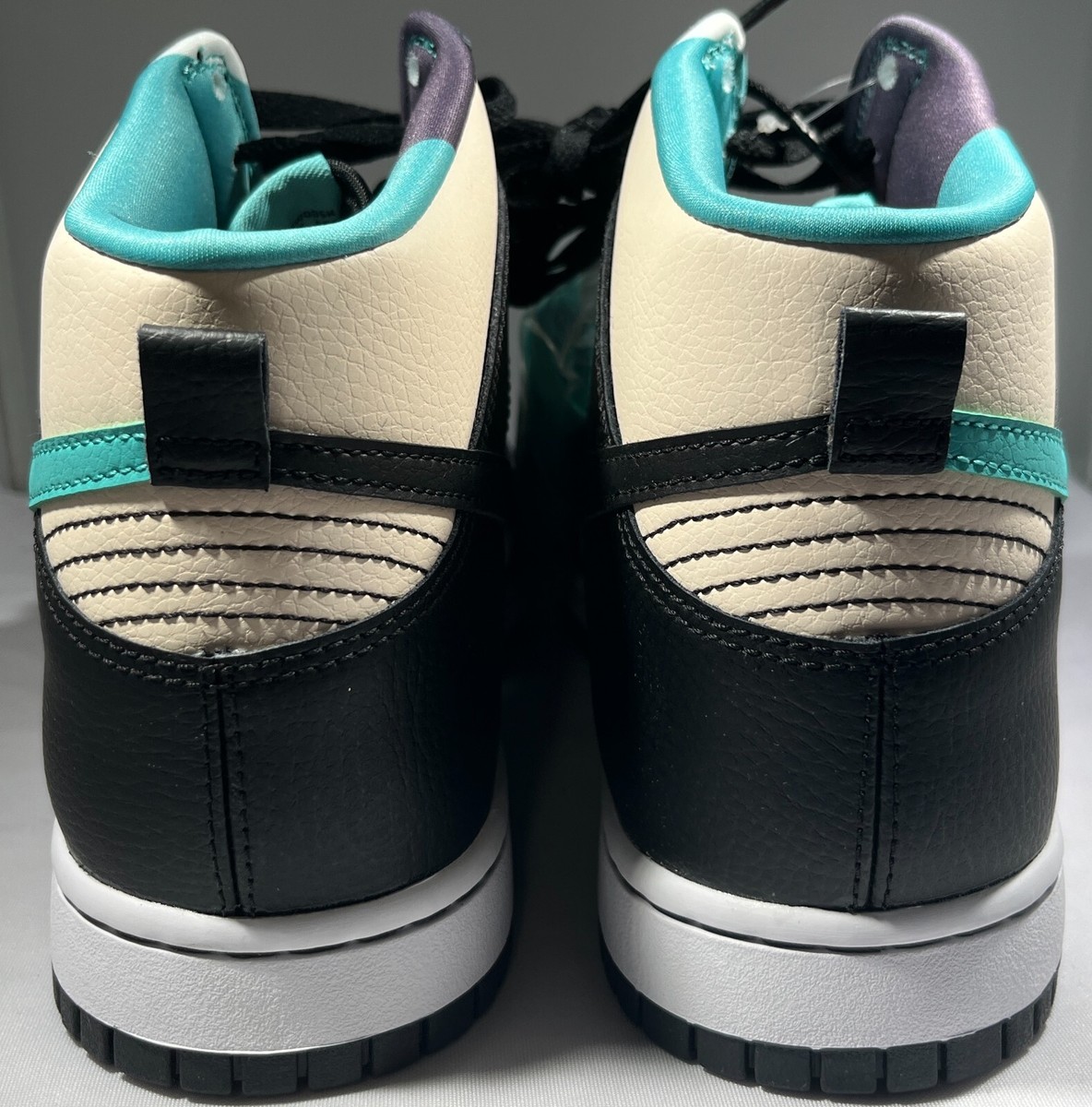 NIKE Dunk High ブラック/クリーム/ターコイズ 10 NIKE Dunk High ブラック/クリーム/ターコイズ 10 Nike Dunk High