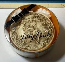 VINTAGE COMPACT LILLY DACHE MOTHER & CHILD ON SWING DESIGN W163 UNUSED