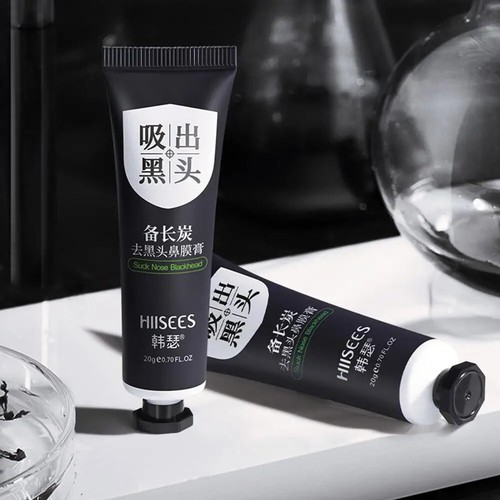 5 PEZZI MASCHERA PER IL VISO RIMOZIONE DI PUNTI NERI CREMA CONTROLLO DELL'OLIO - Foto 11 di 17