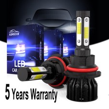 For Dodge Ram 1500 Cab Pickup 3.9L 5.2L 1994-1998 9004 LED Headlight Hi/Low Bulb