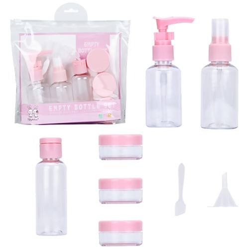 Produktbild von 3-teiliges Lotion-Flaschen-Set Quetschbare Reiseflasche