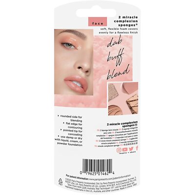 Real Techniques 2 Wunder Teint Schwämme MakeUp Set mit revolutionärem Schaum 